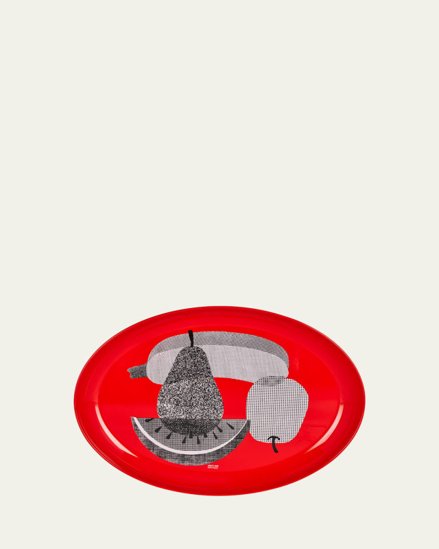 Frutta e Legumi Retinati Oval Tray